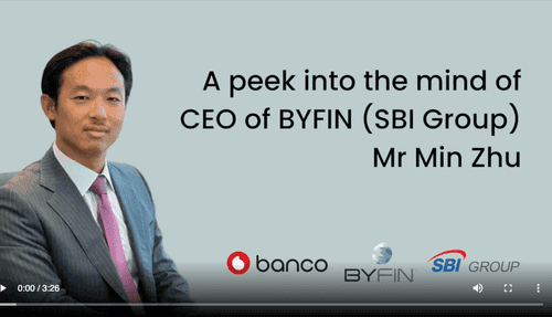 A peek into the mind of CEO of BYFIN (SBI Group): Mr Min Zhu